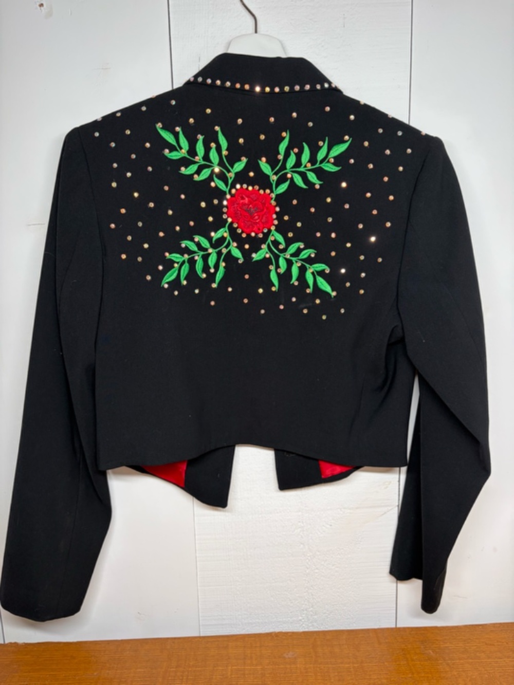Texas Couture Vintage Rhinestone Blazer - Rodeo - Western - Women's Small - Picture 3 of 12